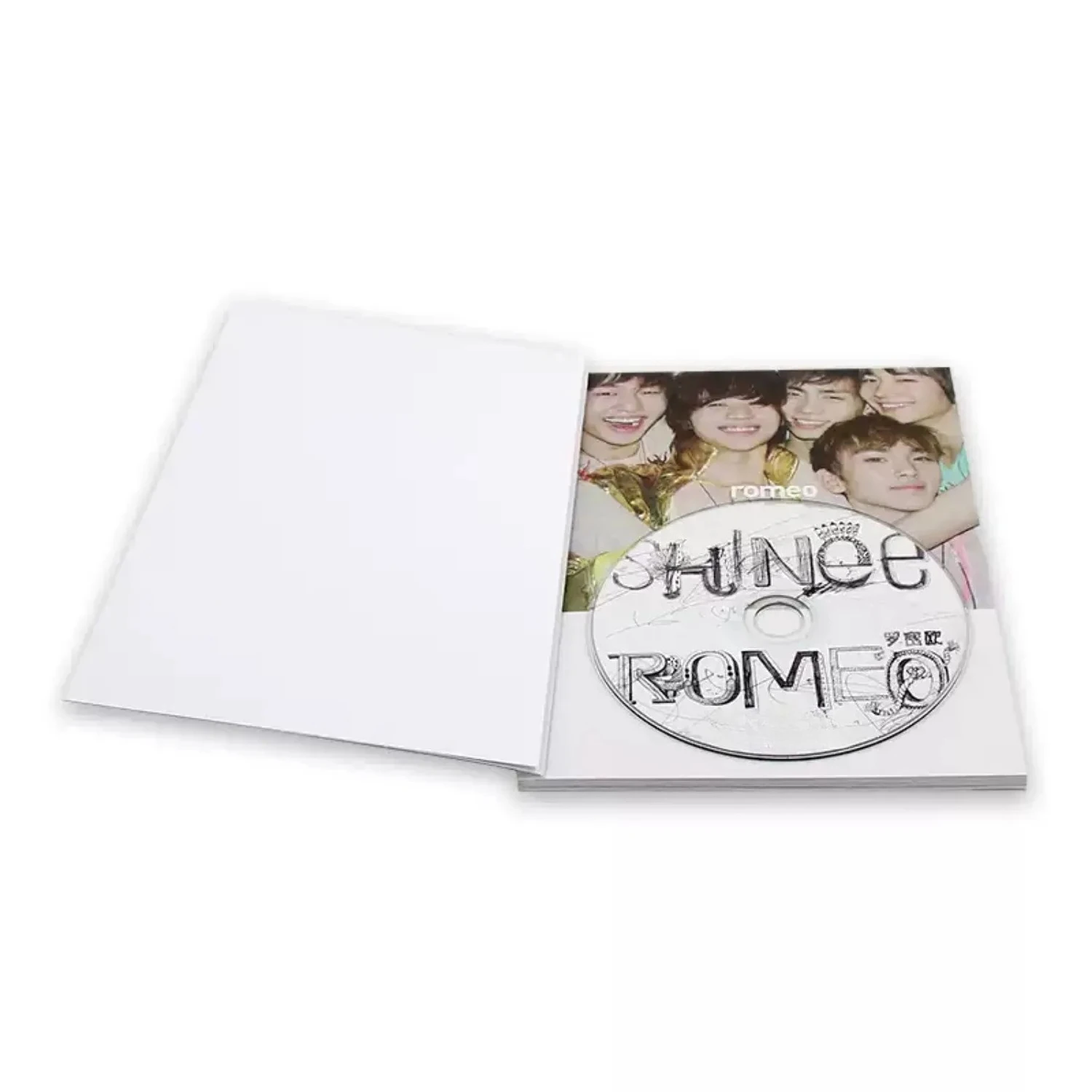 Energetic-Style Pop Music CD, Refreshing Group Portrait Photography Cover, Youthful Vibrant Popular Track Collection