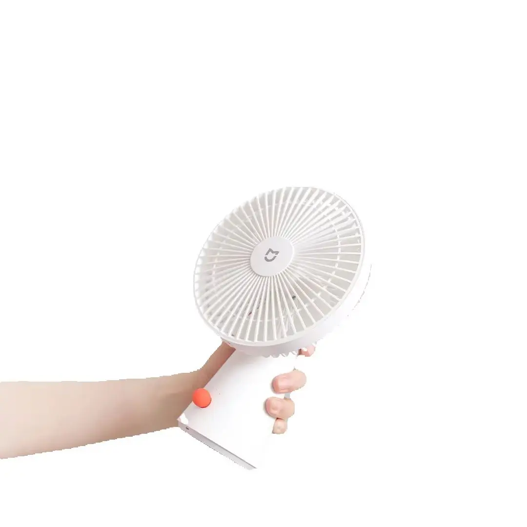 MIJIA Portable Desk Fan USB Rechargeable Handheld Mini Electric Fans Cordless Air Cooling Small Fan 4 Gears Speed ChineseVersion image 6