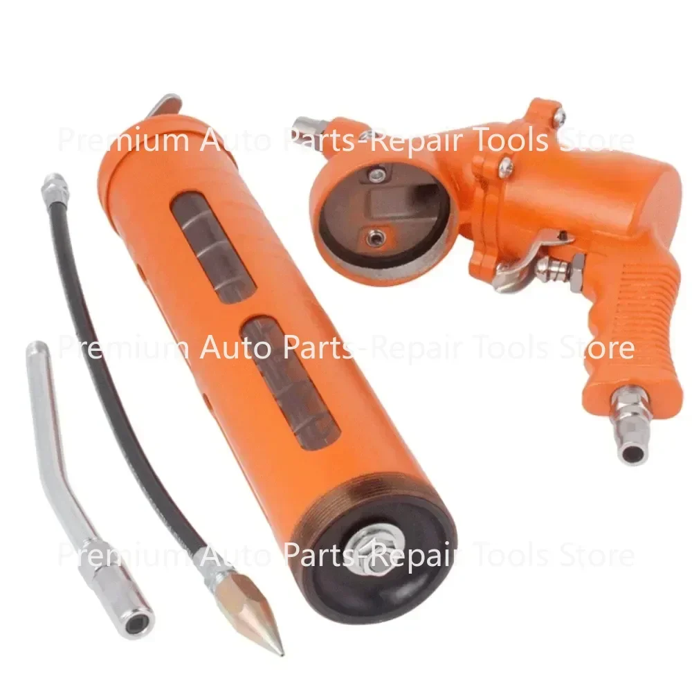 NEW  1Set 500cc Air-Operated Grease for Gun Heavy Steel Tool Hand Tools Pneumatic Compressor Pump