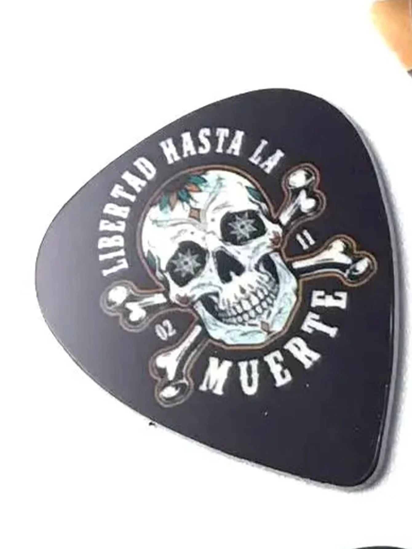 1PC Custom Guitar Pick - Personalized PMMA Laser Engraved Custom Image Multicolor Shiny Sparkling Unique Gifts for Musicians image 2