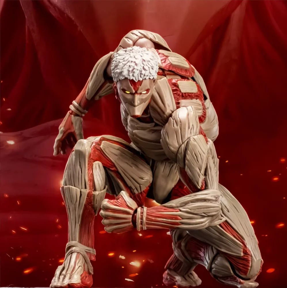 Figura Coleccionable de Reiner del Titán Acorazado de Attack On Titan, Edición Limitada, Estatua de Anime, Decoración de Escritorio para Coleccionistas