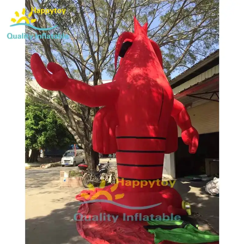

Big Red Inflatable Lobster For Advertising Decoration/ Giant Artificial Lobster Model
