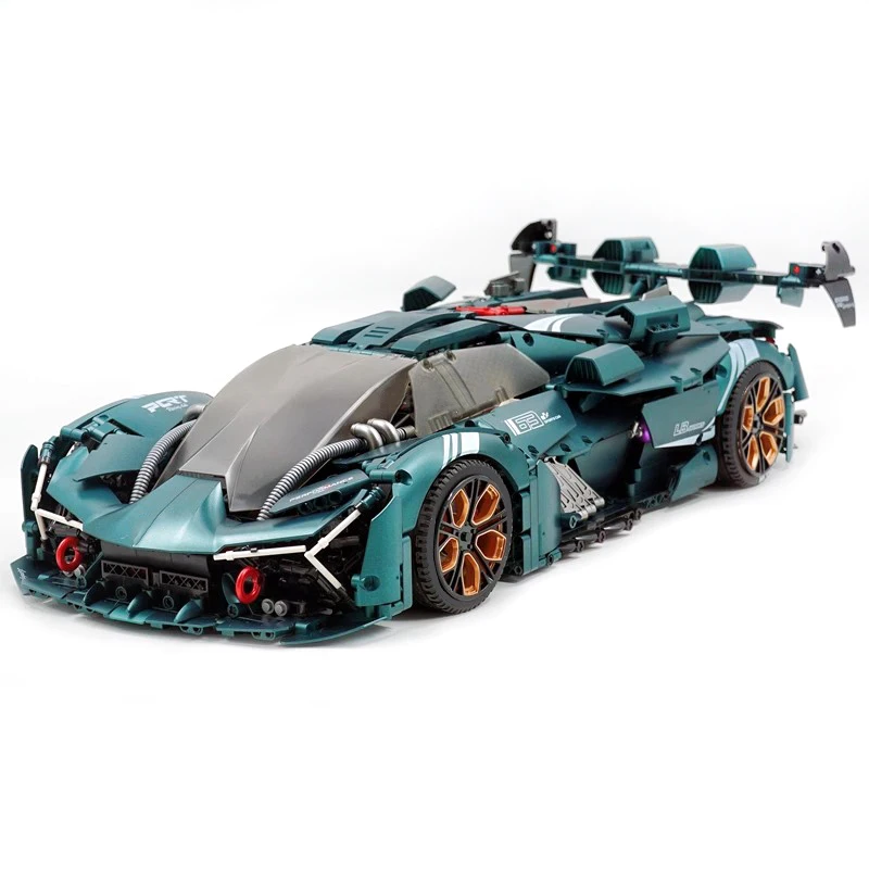 ใหม่เทคนิค MOC 1:8 ลิมิเต็ดอิดิชั่น ฟิวเจอร์ ซุปเปอร์คาร์ มิลเลนเนียโมเดลบล็อคตัวต่ออิฐ DIY ปริศนาของเล่นเด็กคริสต์มาสของขวัญ