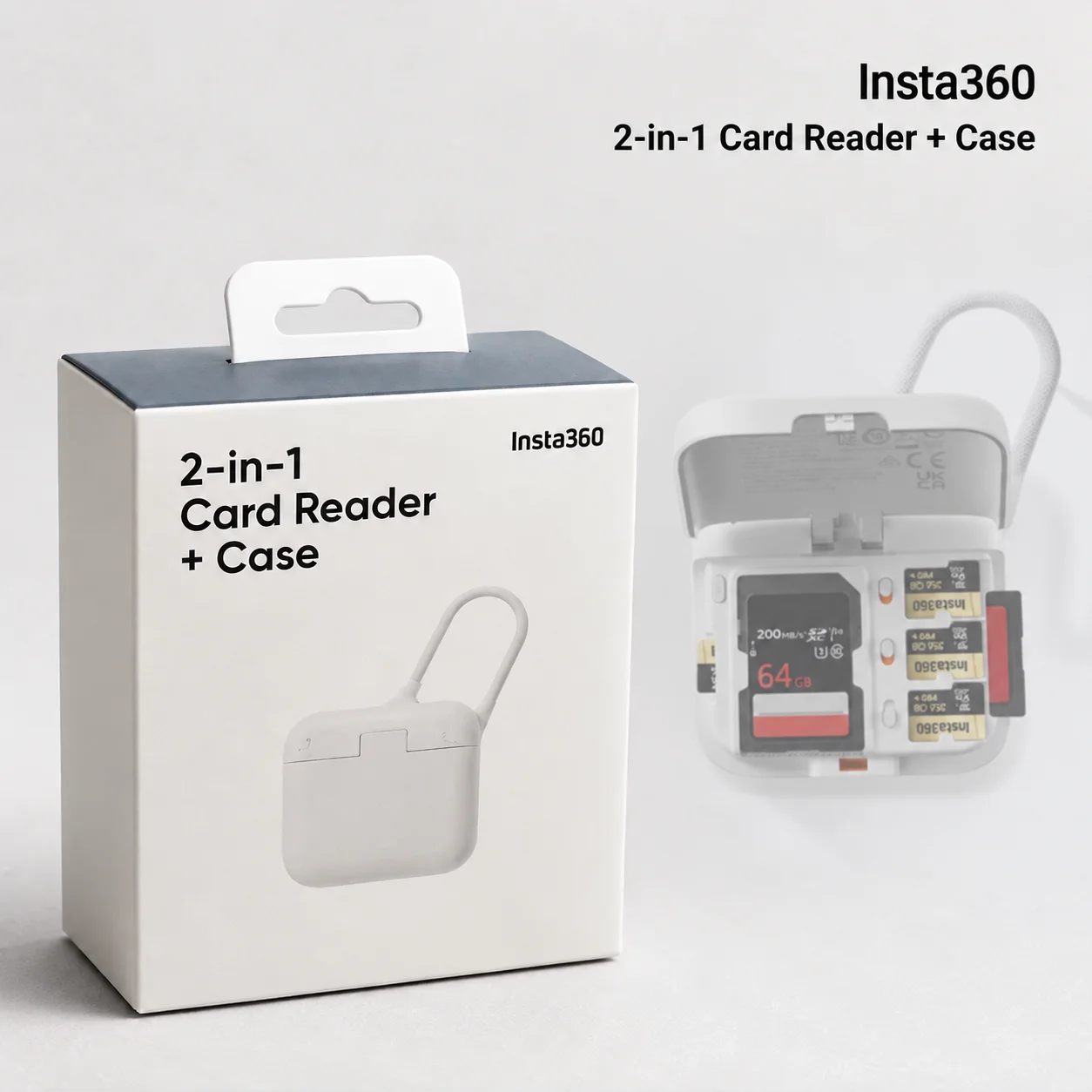 lecteur-de-cartes-2-en-1-insta360-etui-pour-x6-x5-x4-air-go-ultra-ace-pro-2-x4-sd-microsd-312-mo-s-usb-c-magsafe