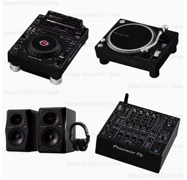 

Oryginalny Bandai Gashapon Pioneer Mini DJ Instrument muzyczny Qversion Mini Anime Figurka akcji Model Zabawka Kolekcja