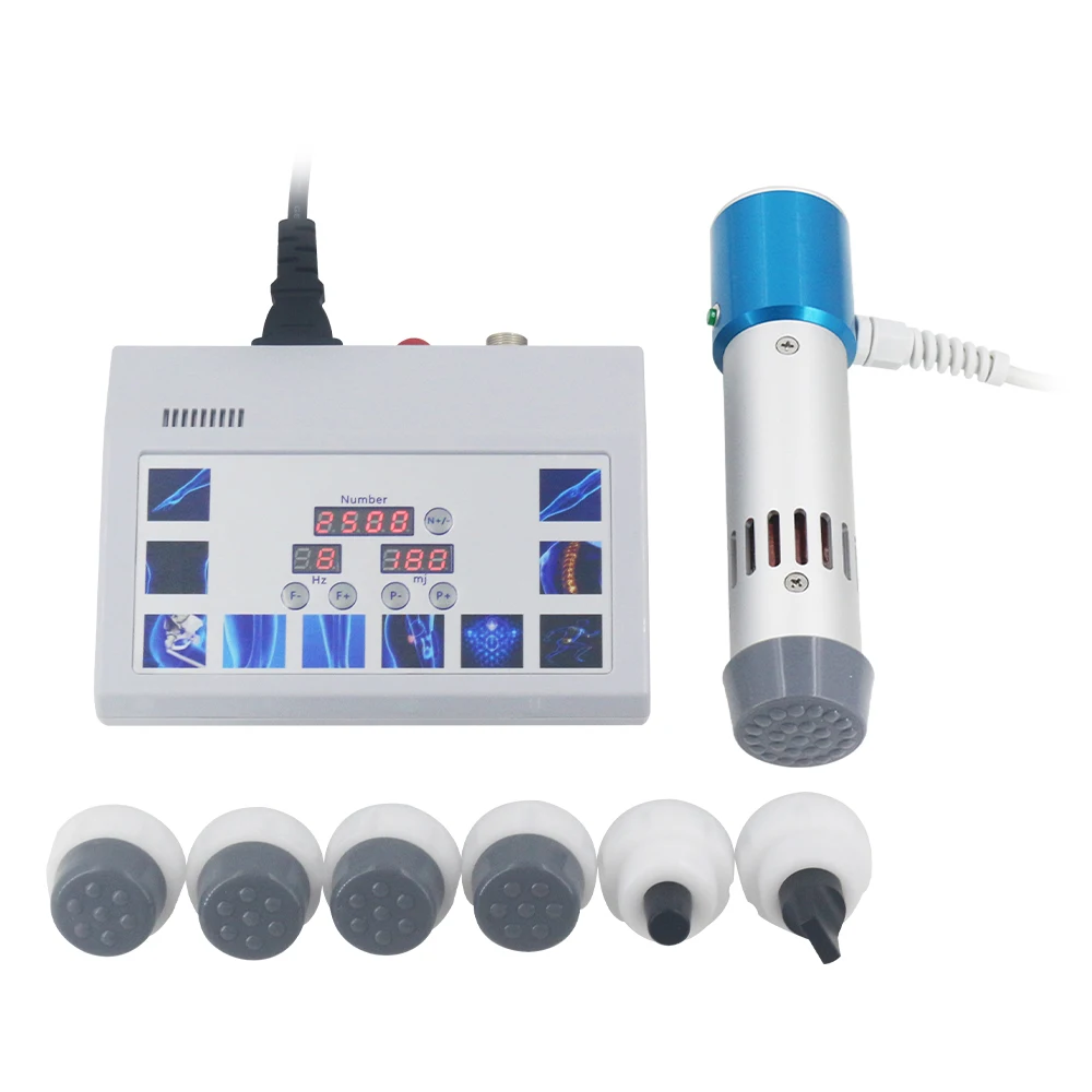 Shockwave Therapy Machine 10Heads For ED Treatment Massage Pain Removal New Body Relaxation Massager 300MJ Portable Shock Wave