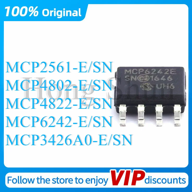 

MCP2561 MCP4802 MCP4822 MCP6242 MCP3426A0-E/SN Original Product