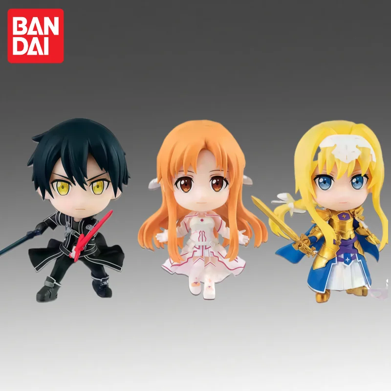En Stock Bandai Original Banpresto Sword Art Online Kirigaya Kazuto figura de acción modelo muñeca nuevos personajes de Anime en caja