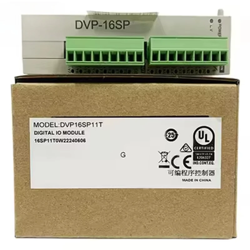 2026 new Device 8 Digital Input Output Npn Transistors DVP16SP11T Io Module