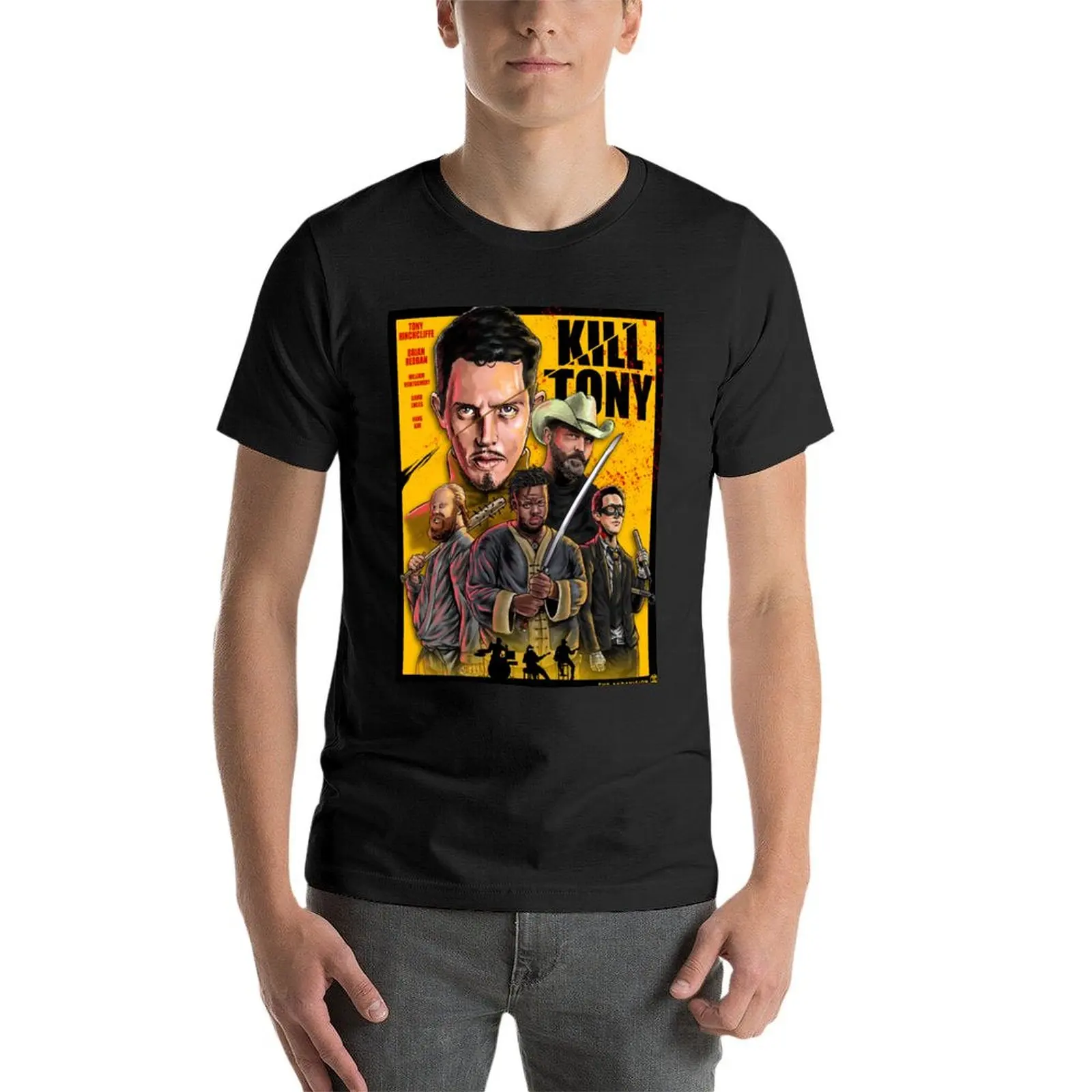 Kill Tony Movie Poster T-Shirt shirts graphic tees Aesthetic clothing anime mens workout shirts