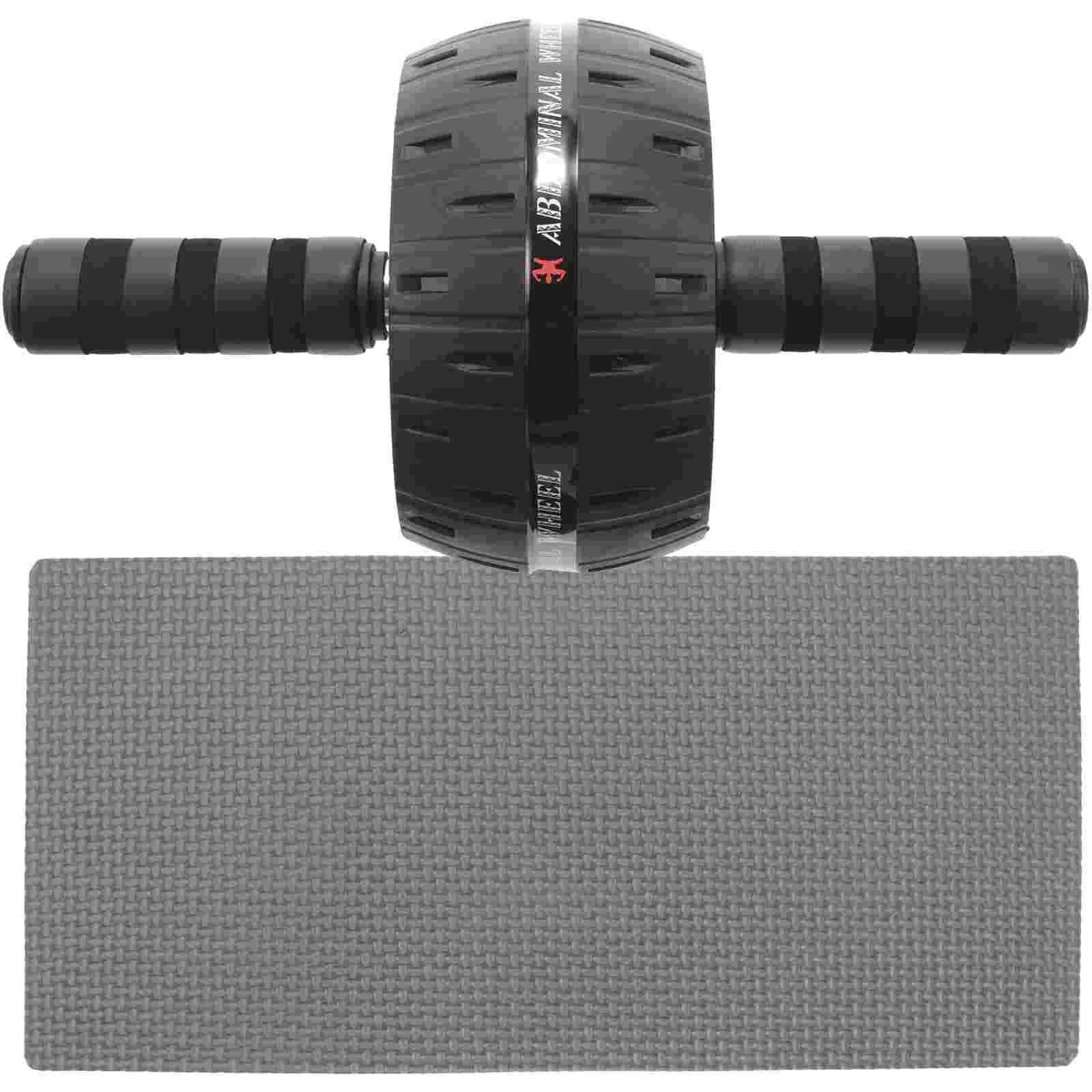 Ab Wheel Roller for Exercise Workout Equipment Household Fitness Pp-tpe Steel Pipe Handle Sponge Cover Man