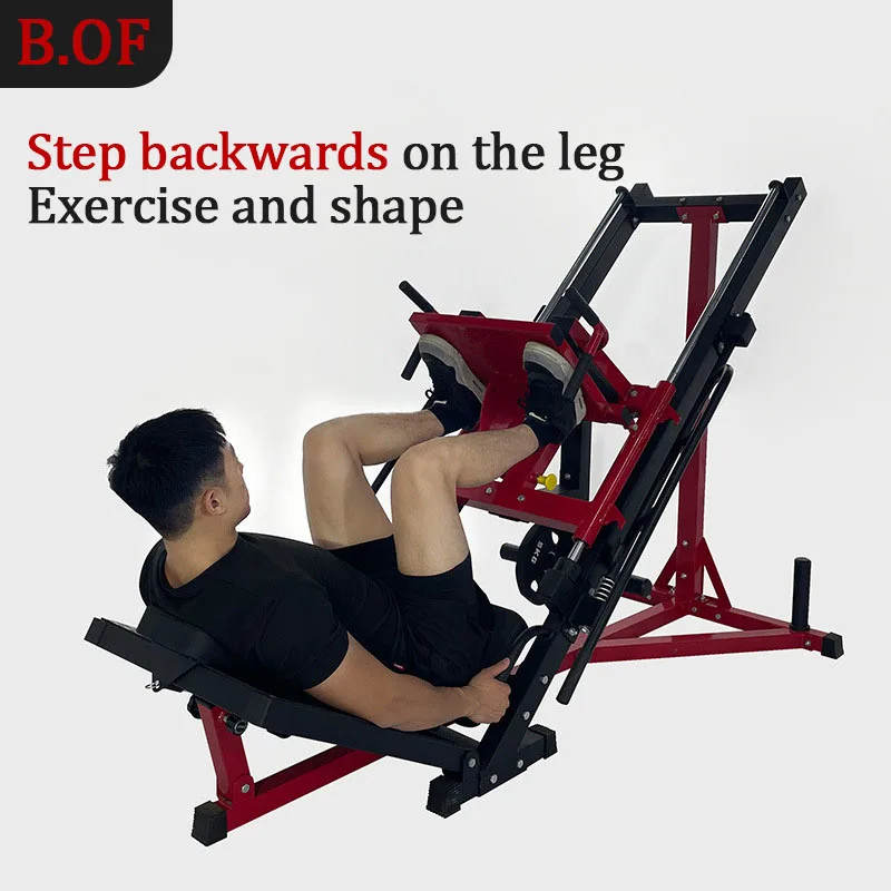 Leg Hip Trainer Squat Machine Fitness Equipment Exercise Workout for Bodybuilding Home Gym Weight-Bearing Sports for Men