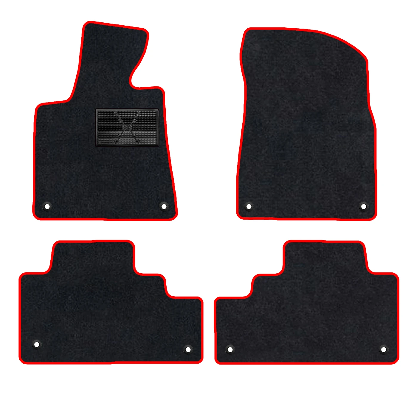 

Car Mats With Buttons For Lexus RX 2016–2022 AL20 5seat Have Air Vents Under Rear Seat Car-Specific Mats Floor Mats