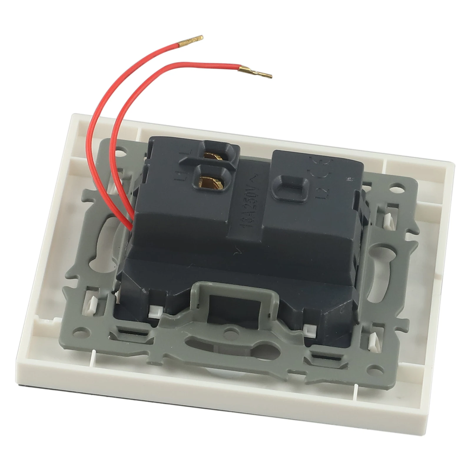 For Home European Rocker Switch 86 Type Switch 6*6cm Installation Size Copper Nickel Plating High-quality Materials