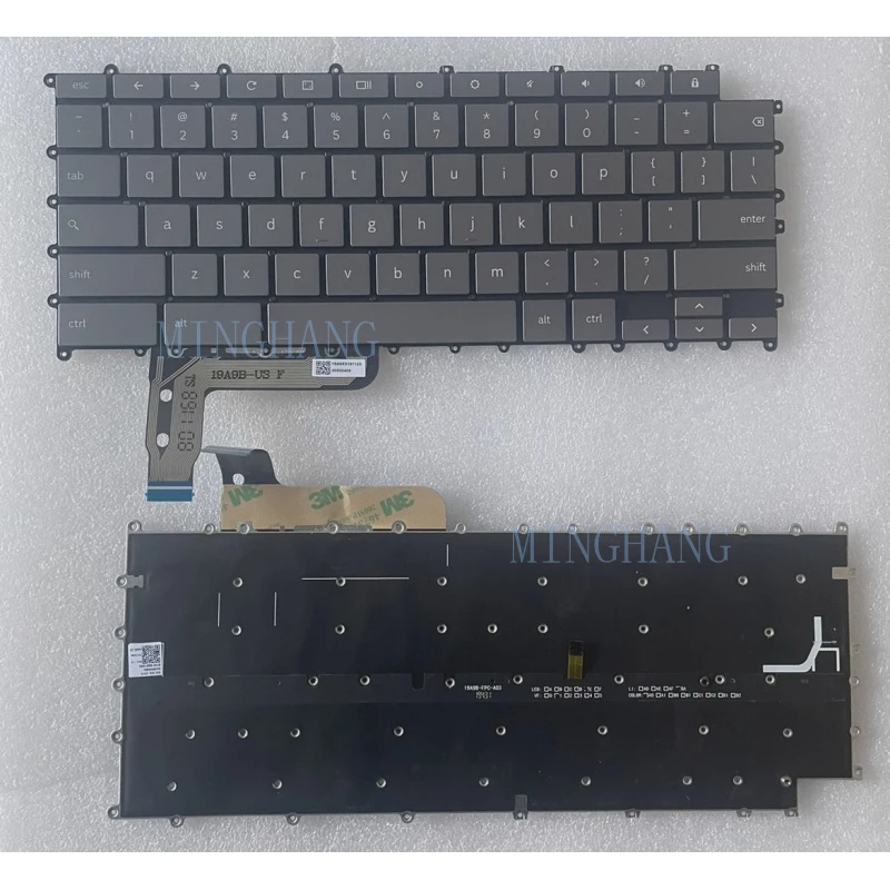 

Новая клавиатура с подсветкой для SAMSUNG Galaxy Chromebook XE930QCA 930QCA US, серая