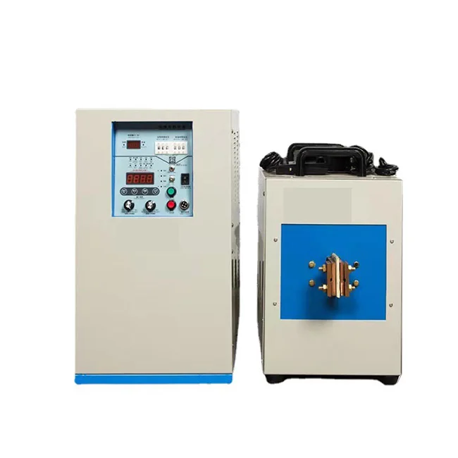 25KW Induction Heating Machine Pipe Heating Forging Melting Brazing Hardening Etc. 220v Metal Metallurgy Machinery New Used Core