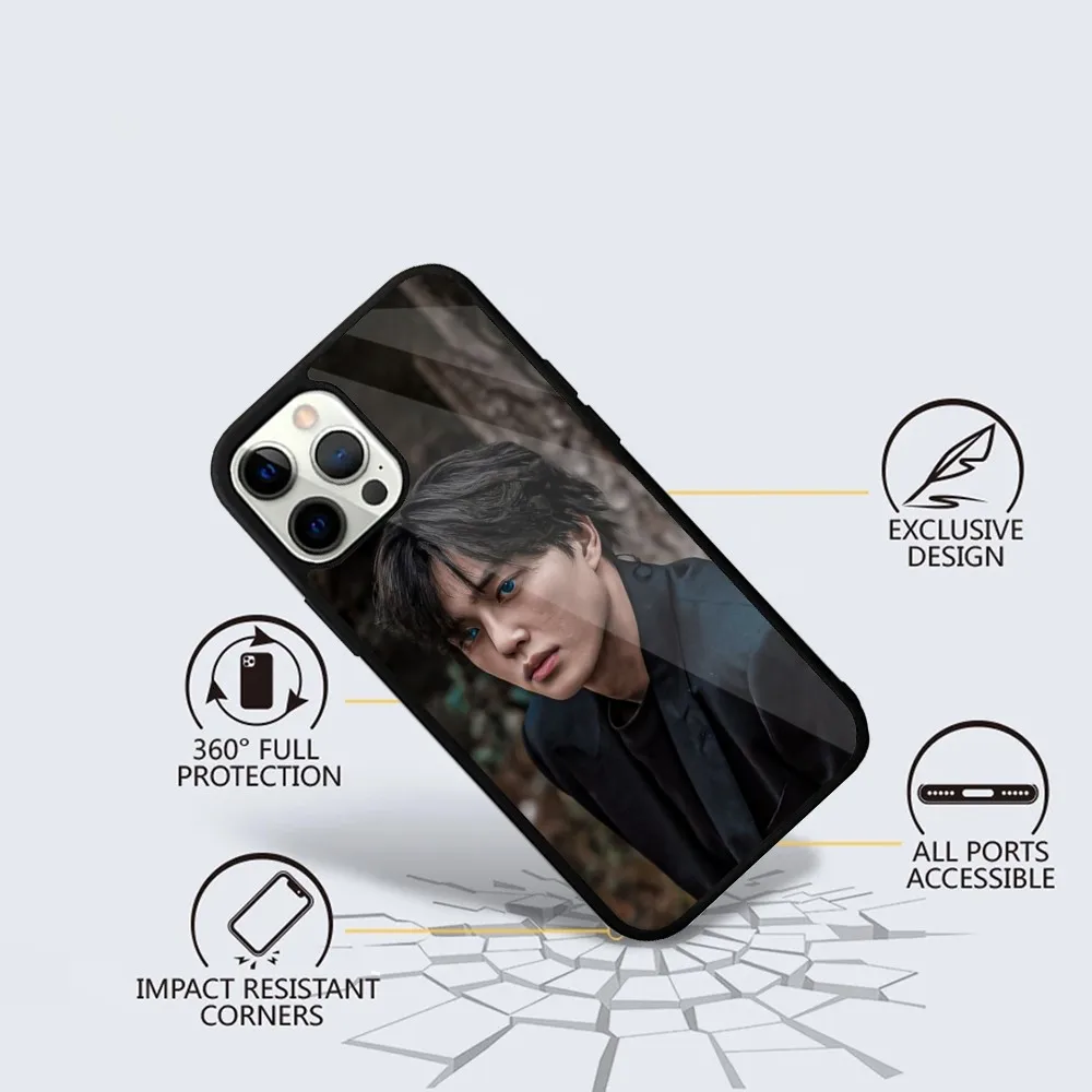 Korea Actor Kang Song Phone Case For iPhone 16,15,14,13,12,11,Plus,Pro,Max Mini Magsafe Magnetic Wireless Charging