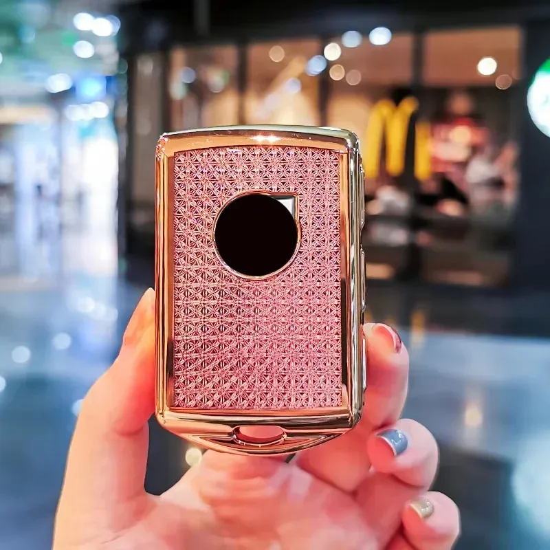 Suitable for Volvo keycase s90 xc60 xc40 s60 xc90 v40 r s60L v90 ex30 accessories design Key Case Car keycover shell chain - Image 5