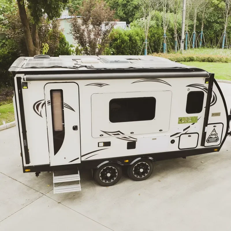 Awnlux Motorized Roll Up Power Awning for RV Motorhome Trailer Camper
