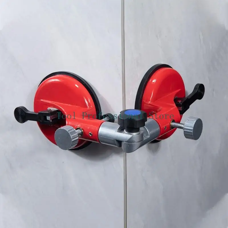 57QF Professional Tile And Slab Alignment Tool For Perfect 90 Degree Angles With Stable Aluminum Construction