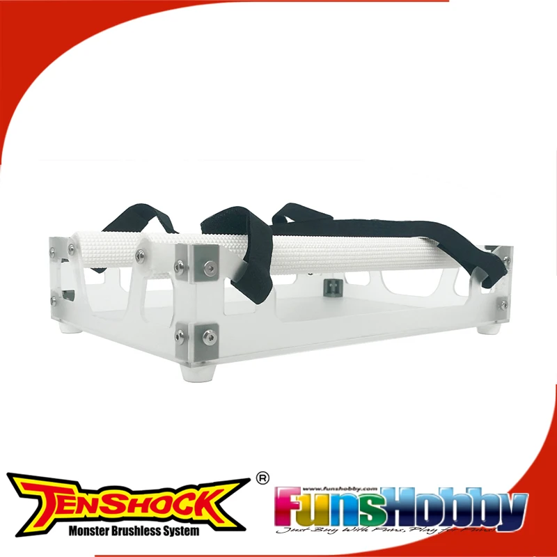 Tenshock combinação portable carrier boat titular expositor kit para mini barco mini mono mini eco