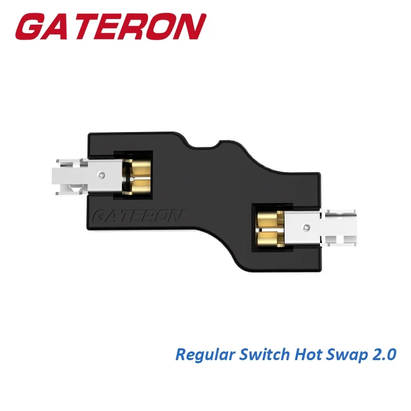 GATERON Hot Swap 2.0 Socket Black SMD RGB PCB Mount Stronger Stability 2023 New Arrivial DIY Regular Mechanical Keyboard Switch