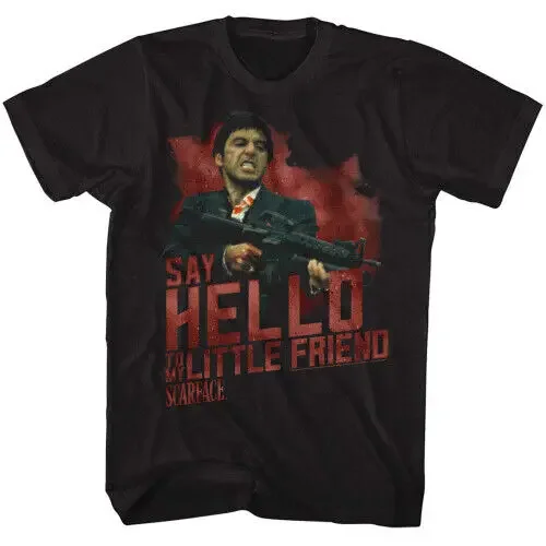 

Scarface Say Hello T-Shirt - Black