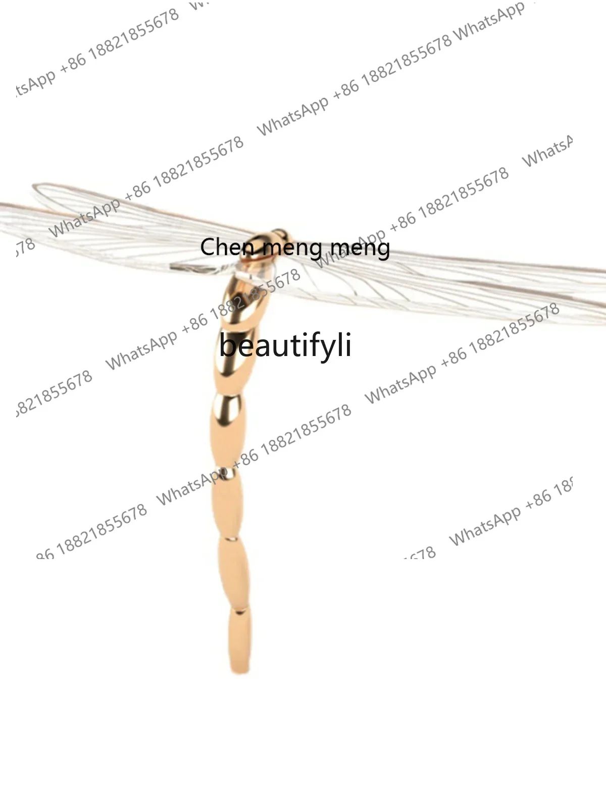 Art transparent acrylic dragonfly porch table creative designer entry desk modern