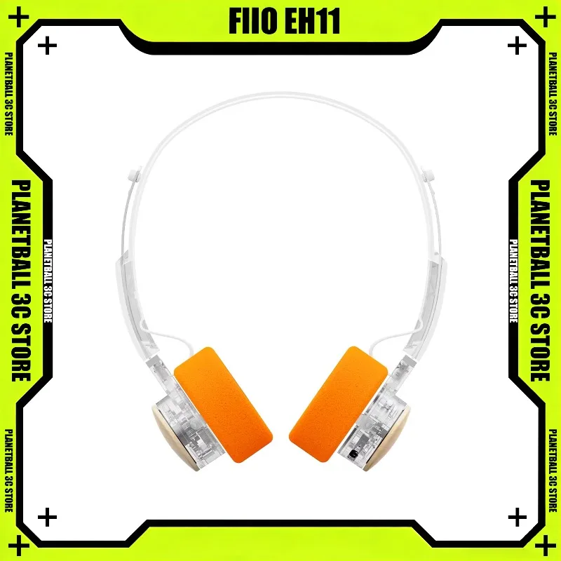 

FiiO EH11 Wireless Bluetooth 6.0 Headphones Retro Over-ear Hi-Res LDAC Audio Gaming Headset for PC Mobile Audiophile