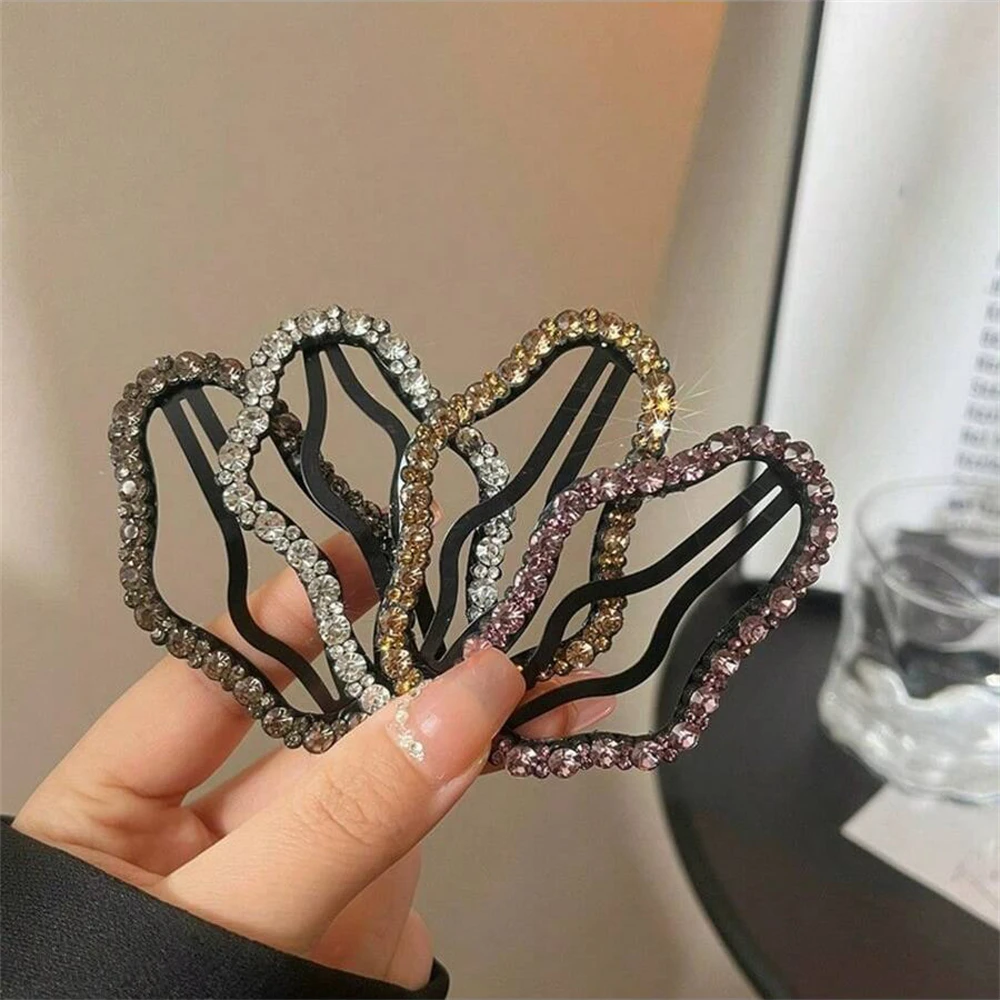 Épingle à cheveux en métal pour femmes et filles, 1 pièce, ornement de cheveux doux, Barrette, pince à cheveux, accessoires de mode