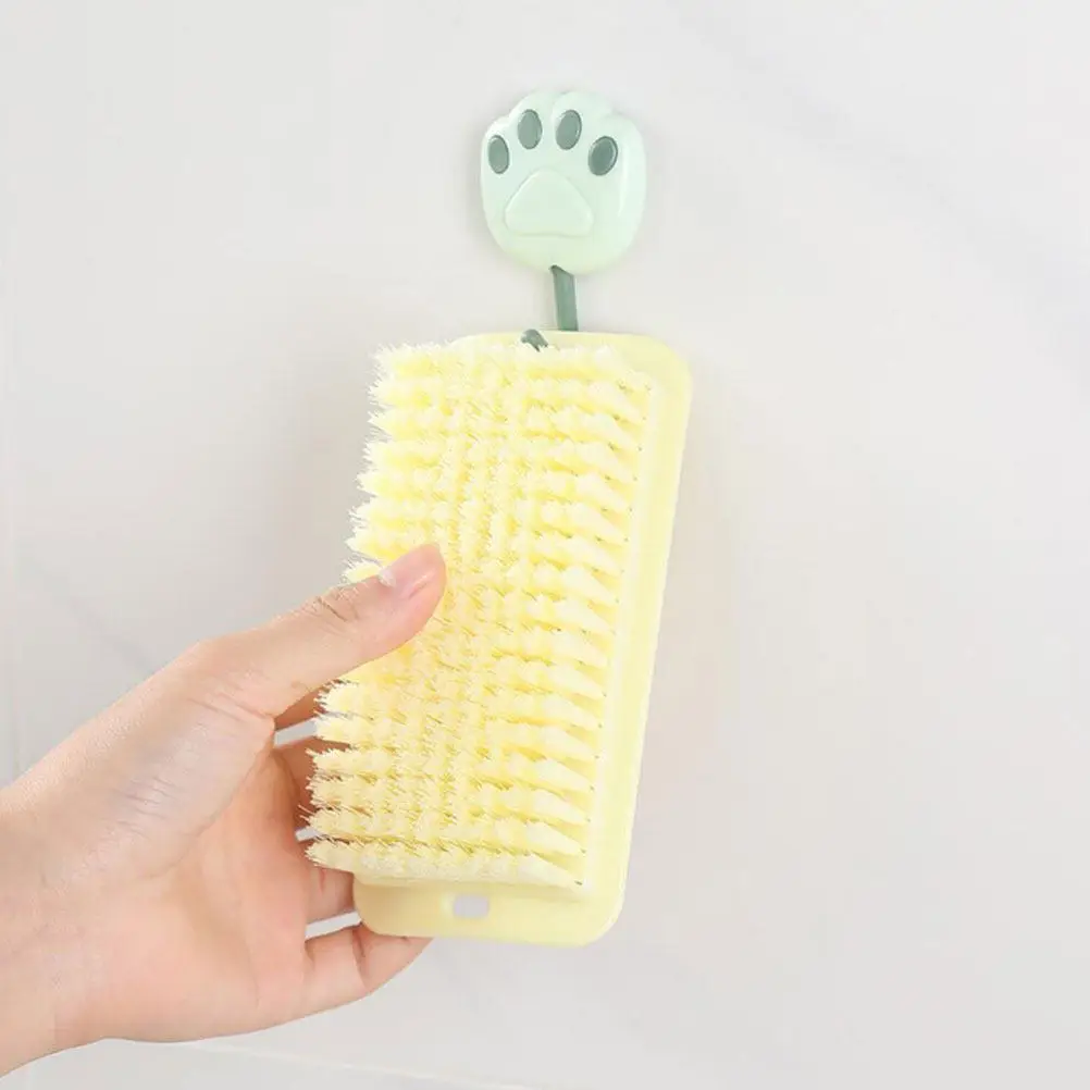 Soft Bristle Shoe Brush Set – 2pcs Gentle Laundry & Stubborn Dirt Cleaning Tool for Shoes, Clothes, Household