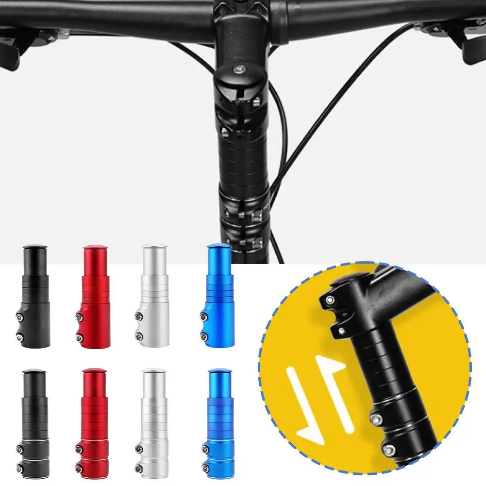 Bicycle Heightener Aluminum Alloy Adjustable Handlebar Mountain Road Accessories Riser Cycling Bikes Adaptor I3Q8