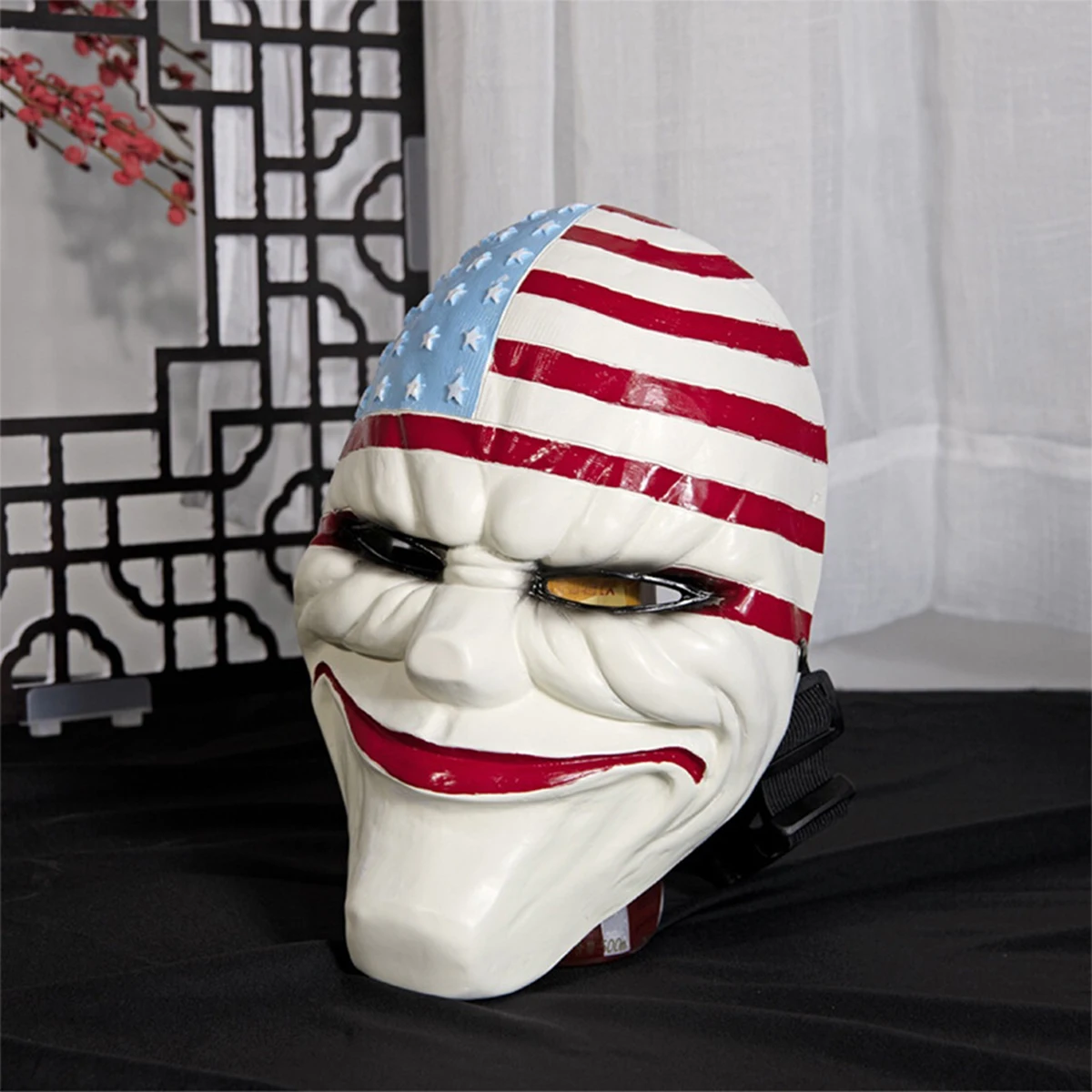 Halloween Clown Mask Resin Outdoor Shooting Tactical Mask Suitable for Party Dance Cos Comic Exhibition Role-playing Movie Props