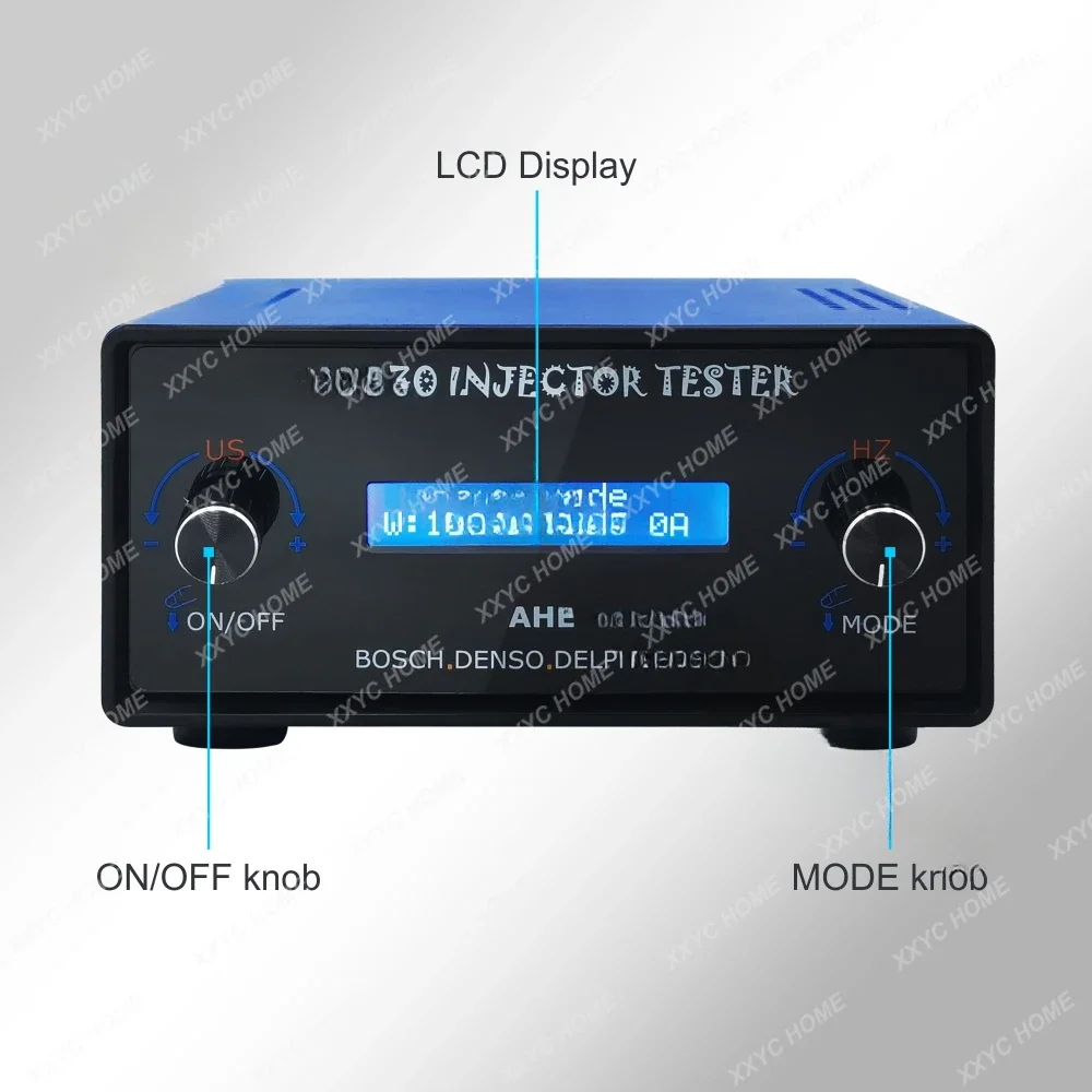 Tester per iniettori Common Rail elettromagnetico diesel multifunzione CRI230 con AHE C9 BOSCH110 120