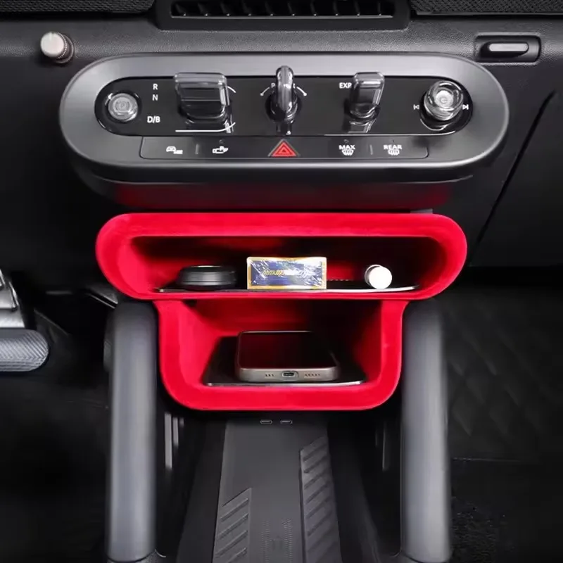 For Mini Cooper E SE J01 EV J05 Center Console Organizer Container Holder Inner Accessories Car Armrest Box Storage Tray