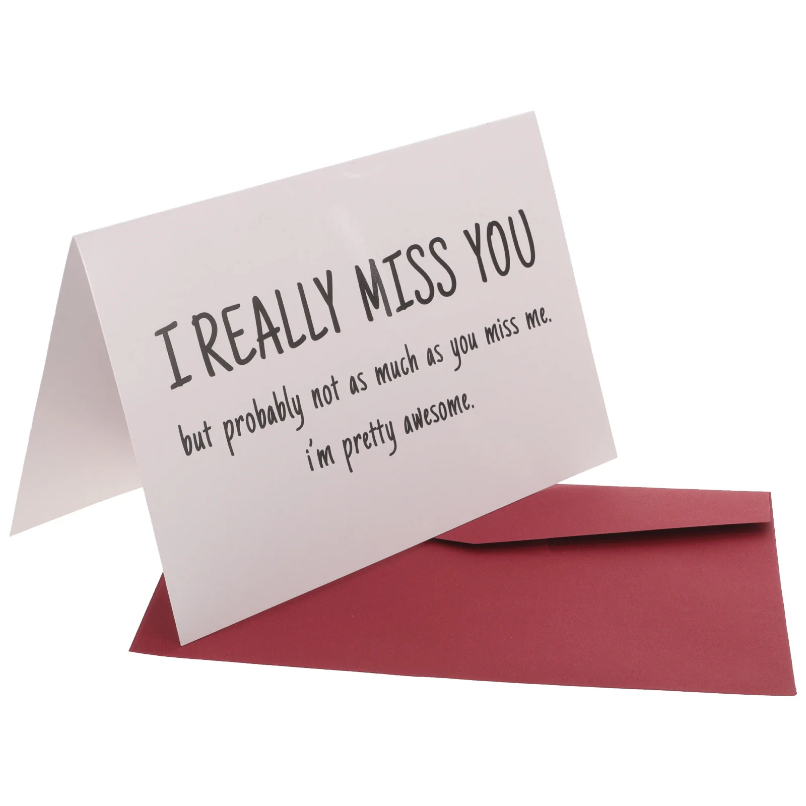 

1 Set Of Funny Greeting Cards Compact Design Writable Birthday Envelope Kit Party Surprise Spoof Card Festival Supply Portable