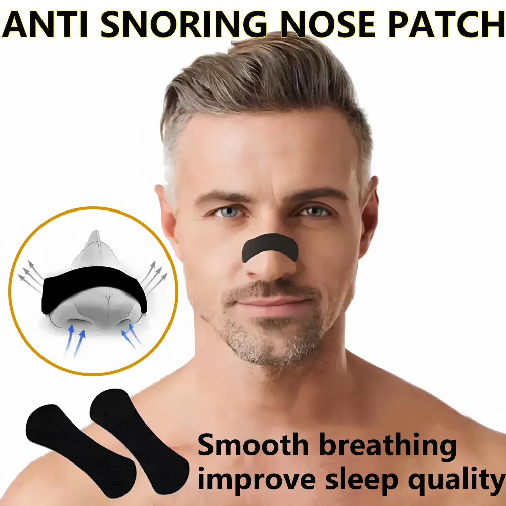 

10 шт. назальные полоски для дыхания, дыхательные полоски для носа для улучшенного впуска кислорода, прочные клейкие назальные полоски для храпа