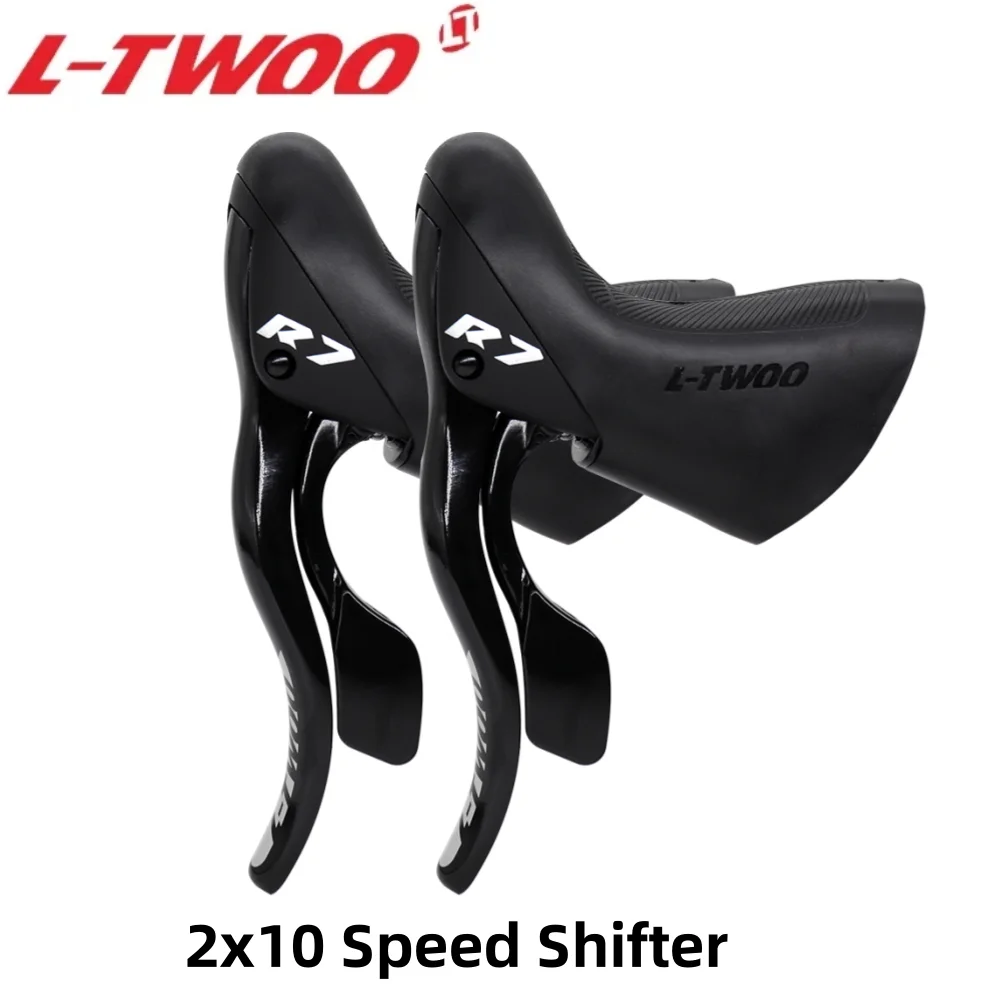 

LTWOO R7 2x10 Speed Road Bike Shifters Lever Brake Road Bicycle Compatible For Derailleur