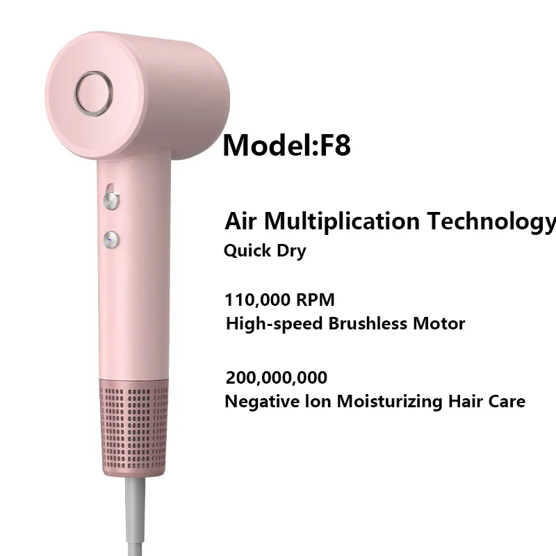 

Высокоскоростной фен для волос с отрицательными ионами и постоянной температурой, профессиональный фен 4 в 1, фен с постоянной температурой