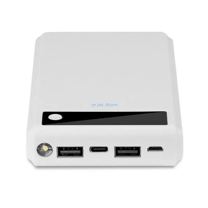 

583D Dual USB Micro USB Type C for Shell 5V DIY 6x18650 for Case Battery C