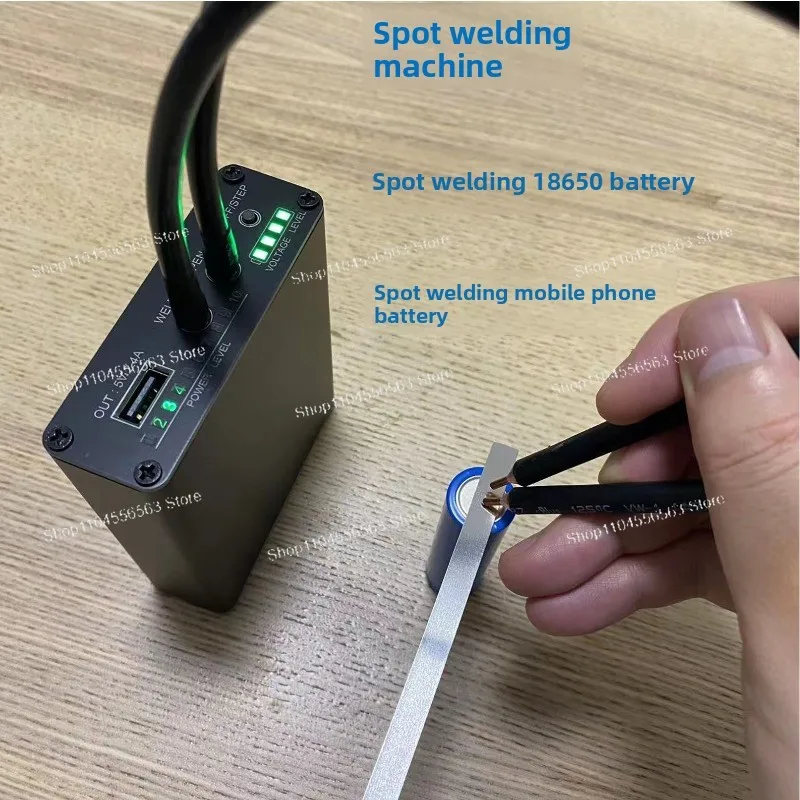 Beginner-Friendly Portable Spot Welder – Entry-Level Tool for 18650 Battery & Small Power Bank DIY Welding