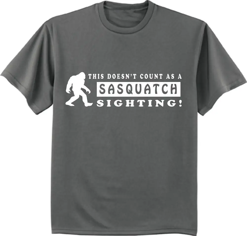 Big and Tall T Shirt Men Sasquatch