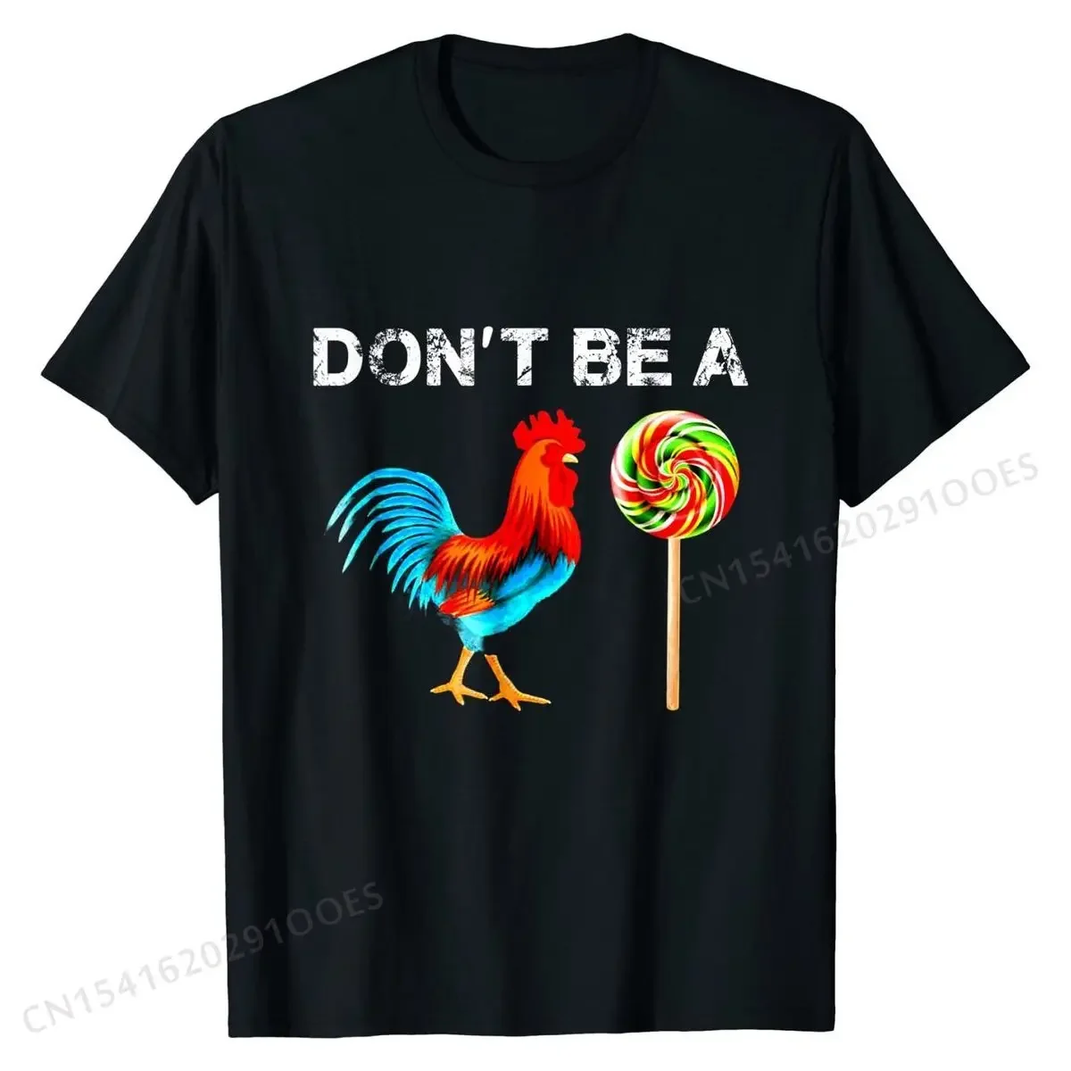 Dont Be A Sucker Funny Fathers Day T-Shirt Cock A Doodle Funky Men Top T-shirts Printed On T Shirt Cotton Street