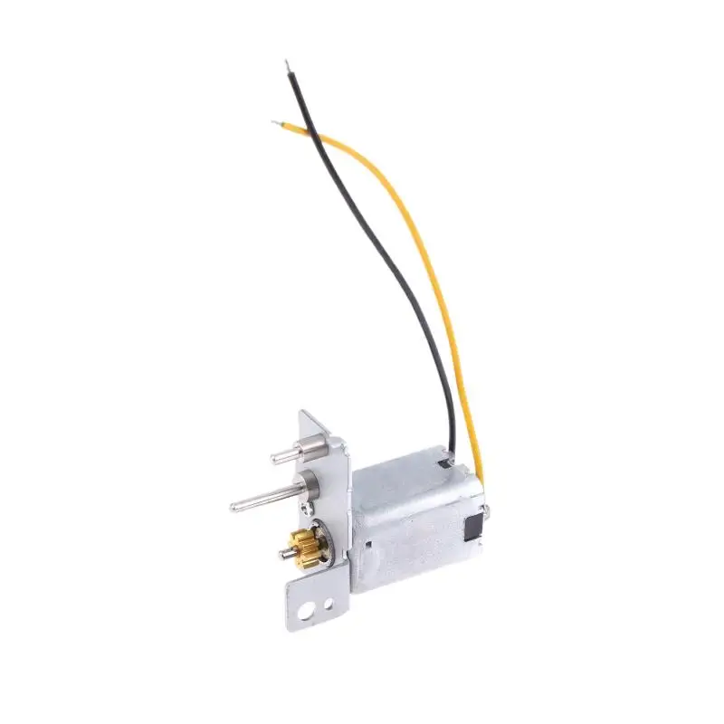 6-pole Rotor Motor Mini Micro 8mm Square Electric Motor 3V 5V 6V 25000RPM High Speed Engine With 0.3M 8 Teeth Gear