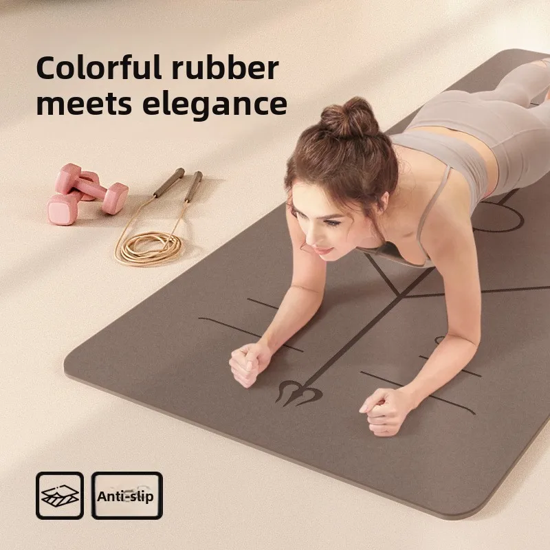 

Коврик для йоги из кокосовой скорлупы и ПУ, цветной, резиновый, нескользящий, амортизирующий, бесшумный, толстый, экологичный, для дома, спортзала, пилатеса, танцев и упражнений