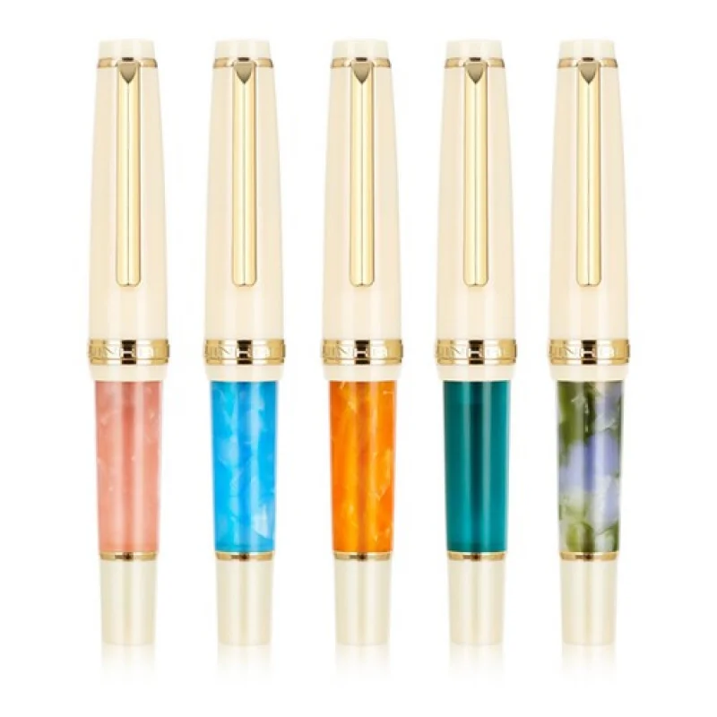 

A+ Jinhao 82 Mini Fountain Pen EF/F/M/Bent Nib, Acrylic Mini Short Pocket Gift Pen