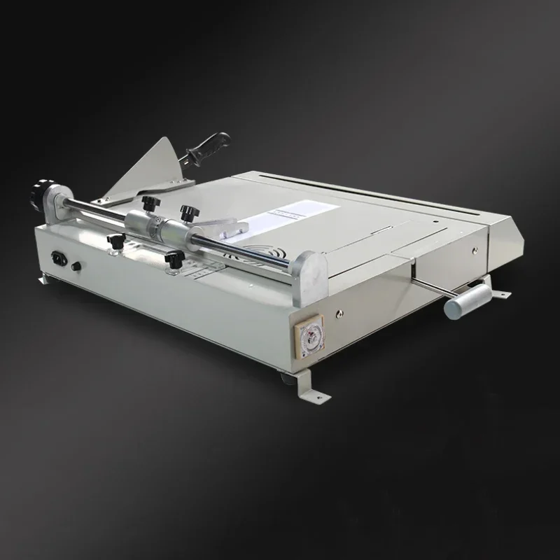 100H Hardcover Forming Machine Vertical Book and Cover All-in-One Machine Hemming Hard Making Machine