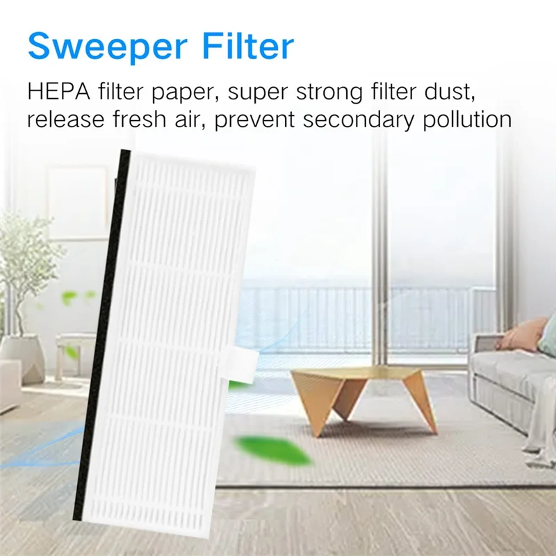 ホームショッピング 6 個 Hepa フィルター白掃除機アクセサリー Vactidy Nimble T7 T8 ロボット掃除機交換部品洗える