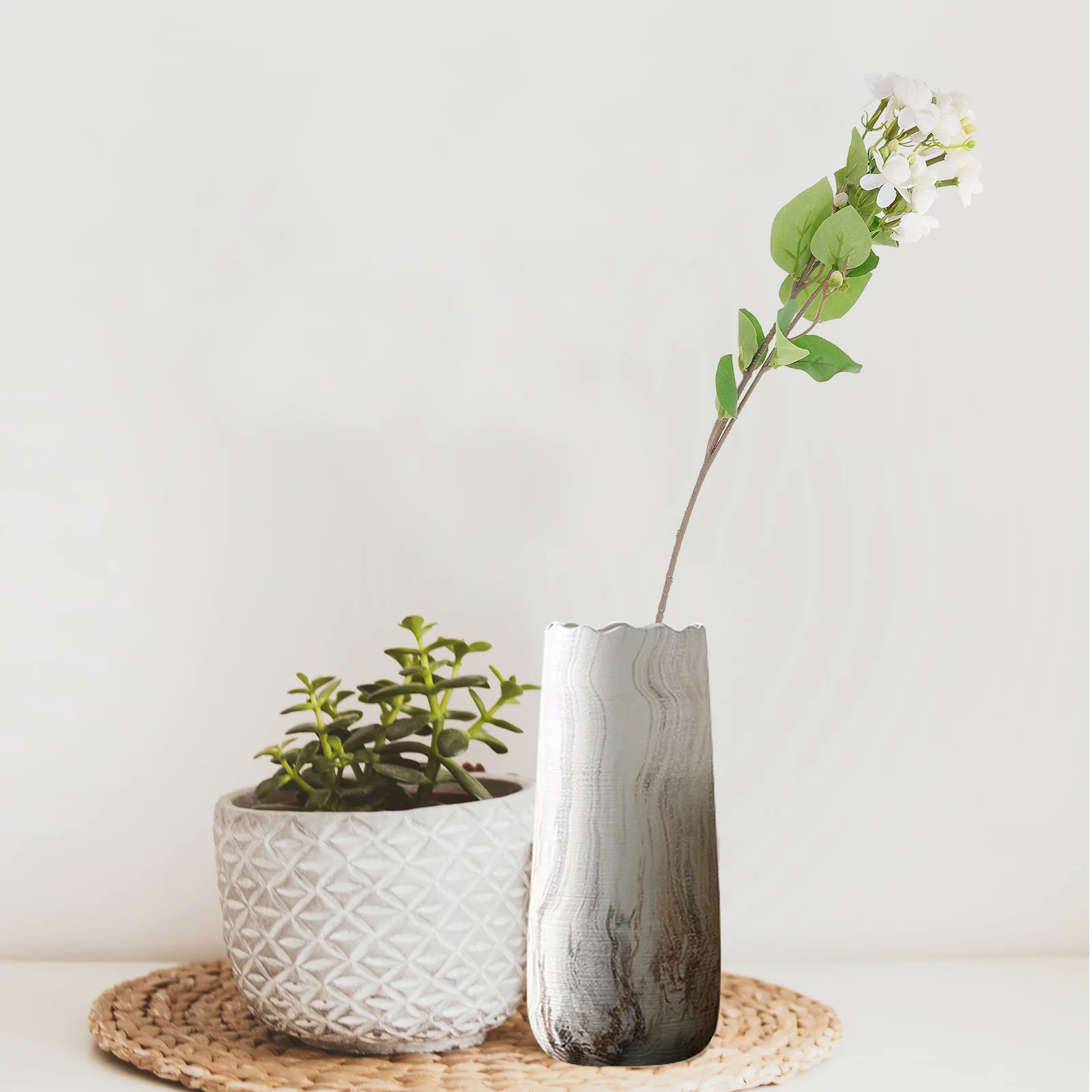 

Artificial Simulation Flower Table Centerpiece Wedding Bouquet Natural Color Fake Flower Decor Birthday Party Home Decorative