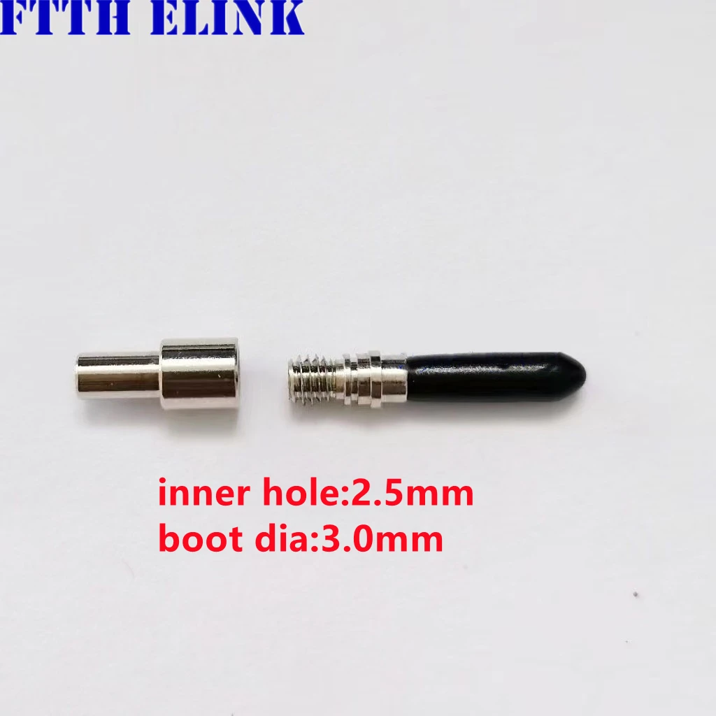 

sma905 Optical fiber connector kits, steel ferrule, 2.5mm hole with groove 3.0mm, free shipping, sma905, 10PCs